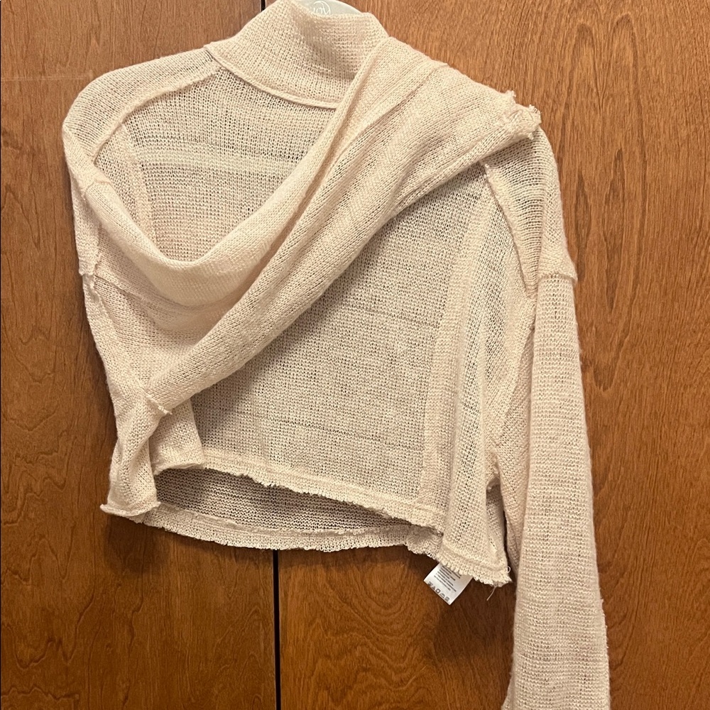 Urban Outfitters Cream Cowl Neck Sweater